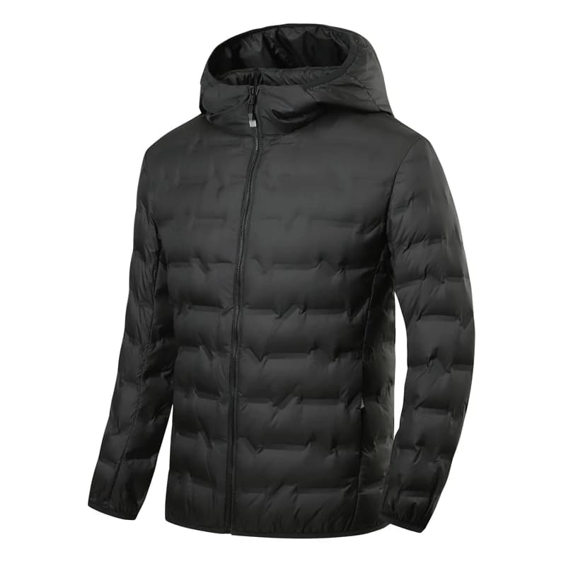 Veste d'hiver pour homme JNLN, en duvet de canard, légère, fine, rembourrée, pour la randonnée, le c