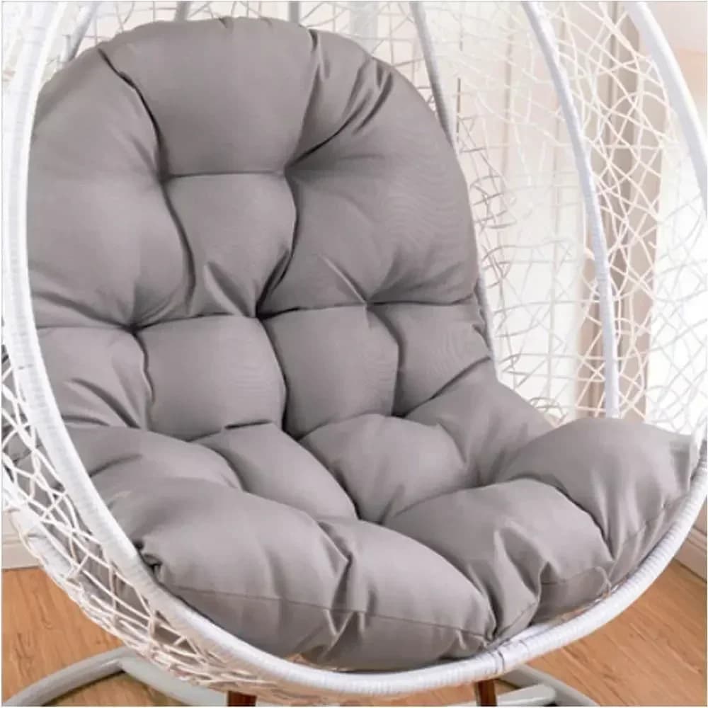 Hamac d'extérieur épais, coussin de chaise en forme d'œuf, coussin de dossier, tapis de siège de cha