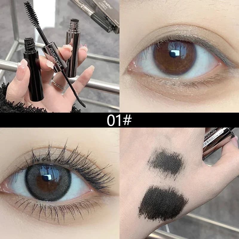 Mascara Ultra-fin noir marron, allonge les cils, Volume supplémentaire, imperméable, recourbé, natur