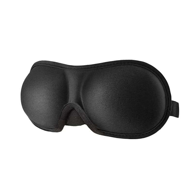 Masque de sommeil 3D bloquant la lumière masque de sommeil pour les yeux doux aide au sommeil masque