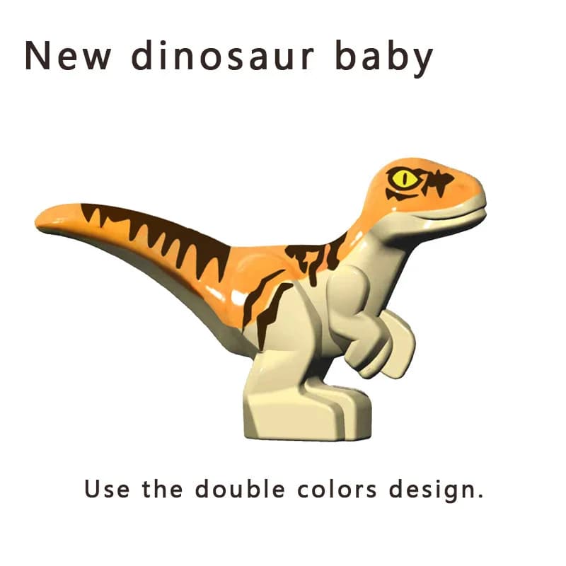 Blocs de construction de nid de dinosaure jurassique pour bébé, Collection de jouets, cadeau d'anniv