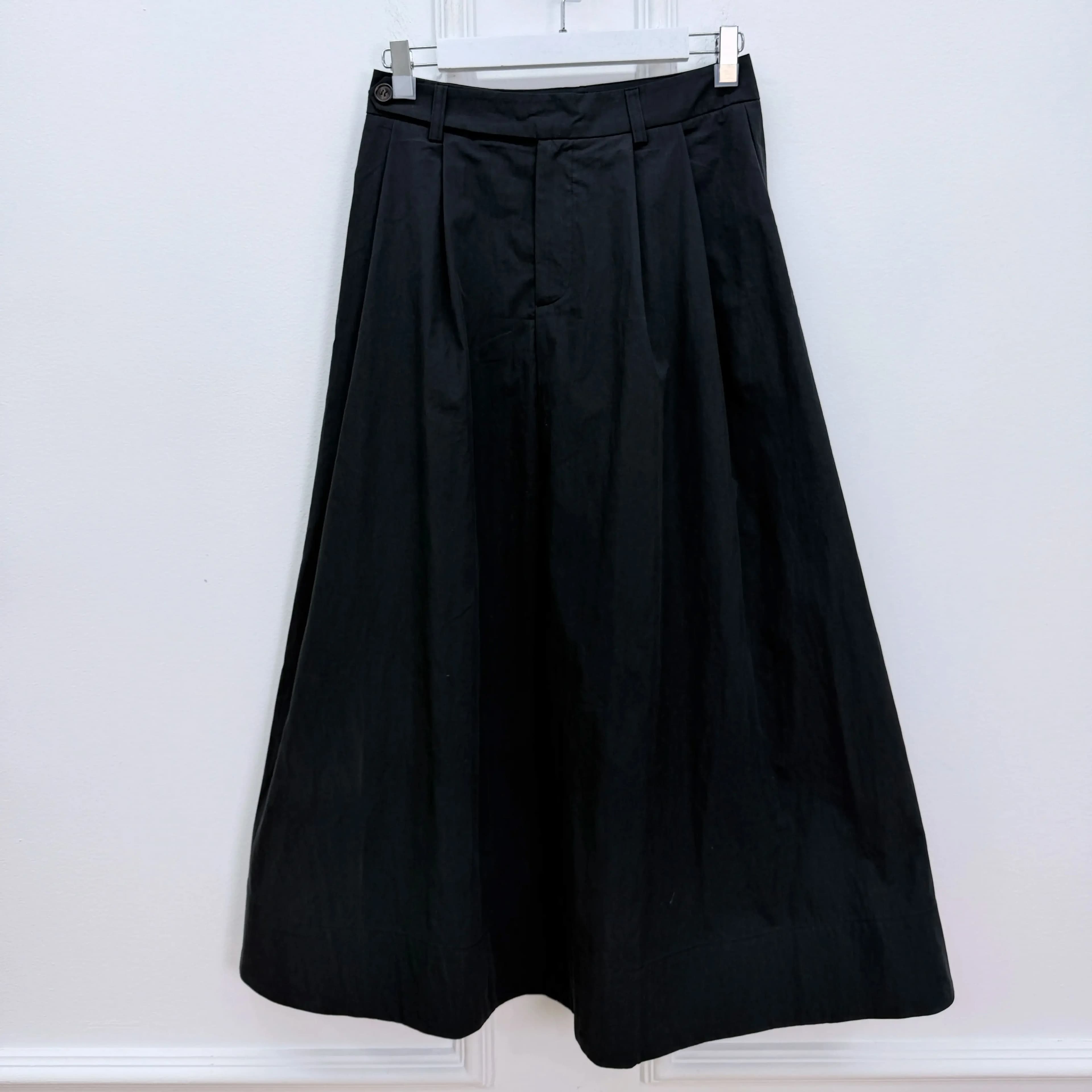 Jupe décontractée en coton coupe trapèze pour femme, nouvelle collection été 26