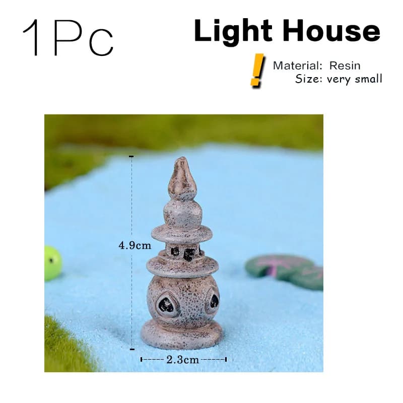Tour d'étang maison bien Figurine Micro paysage bricolage décor à la maison Miniature fée jardin orn
