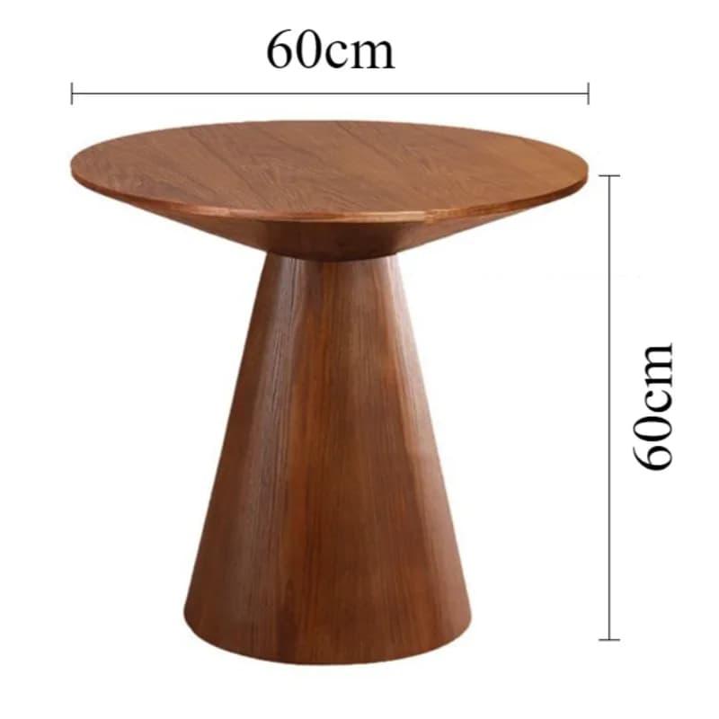 Table basse en bois Table ronde moderne minimaliste luxe Tables d'appoint nordiques esthétique salon
