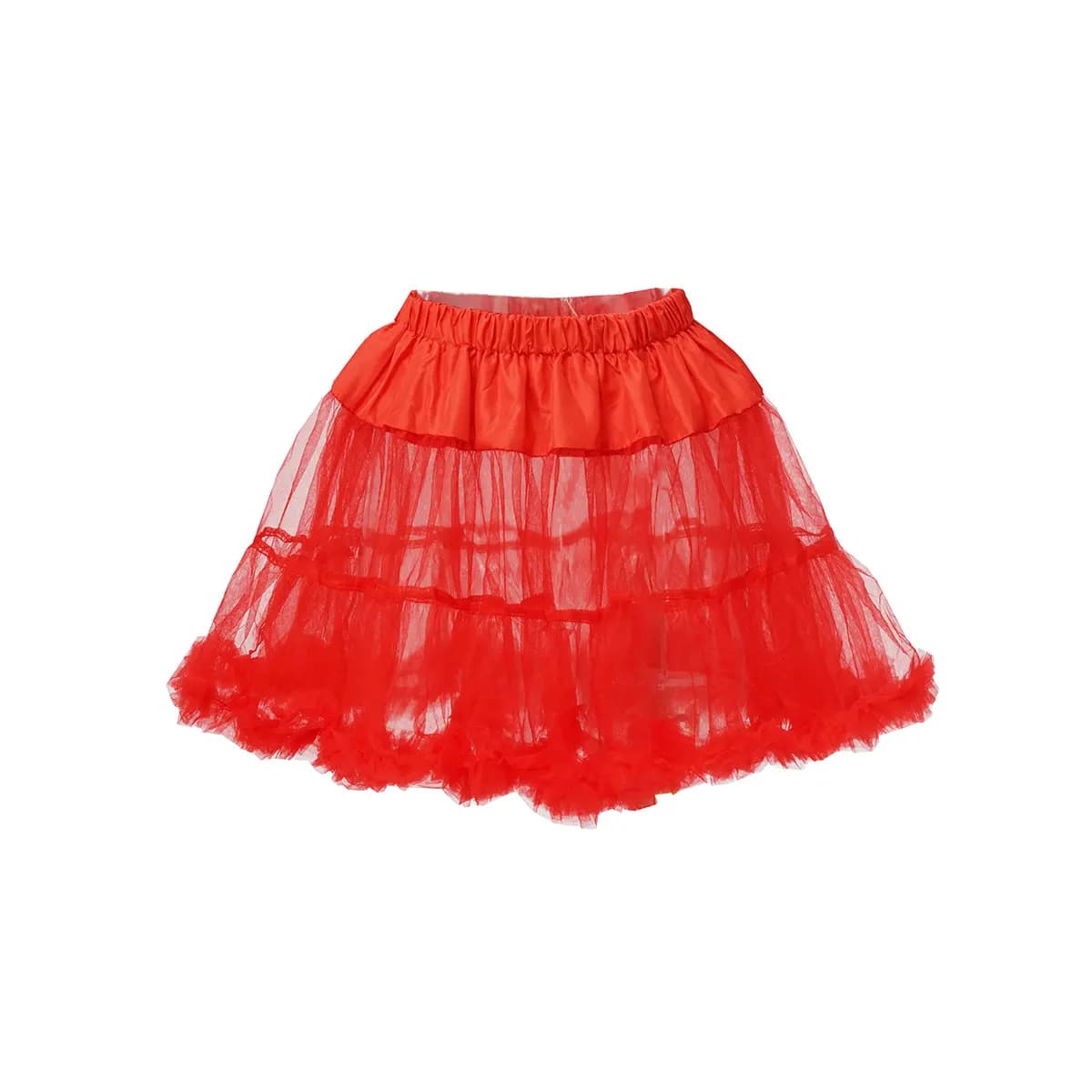 Jupon court à volants pour femmes et filles, jupe Tutu à bulles moelleuses et solides, demi-slip bou