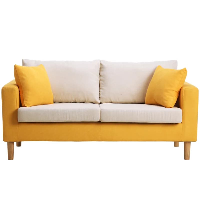 Ensemble de canapés en tissu décontracté, mobilier de salon moderne et minimaliste, trois places, la