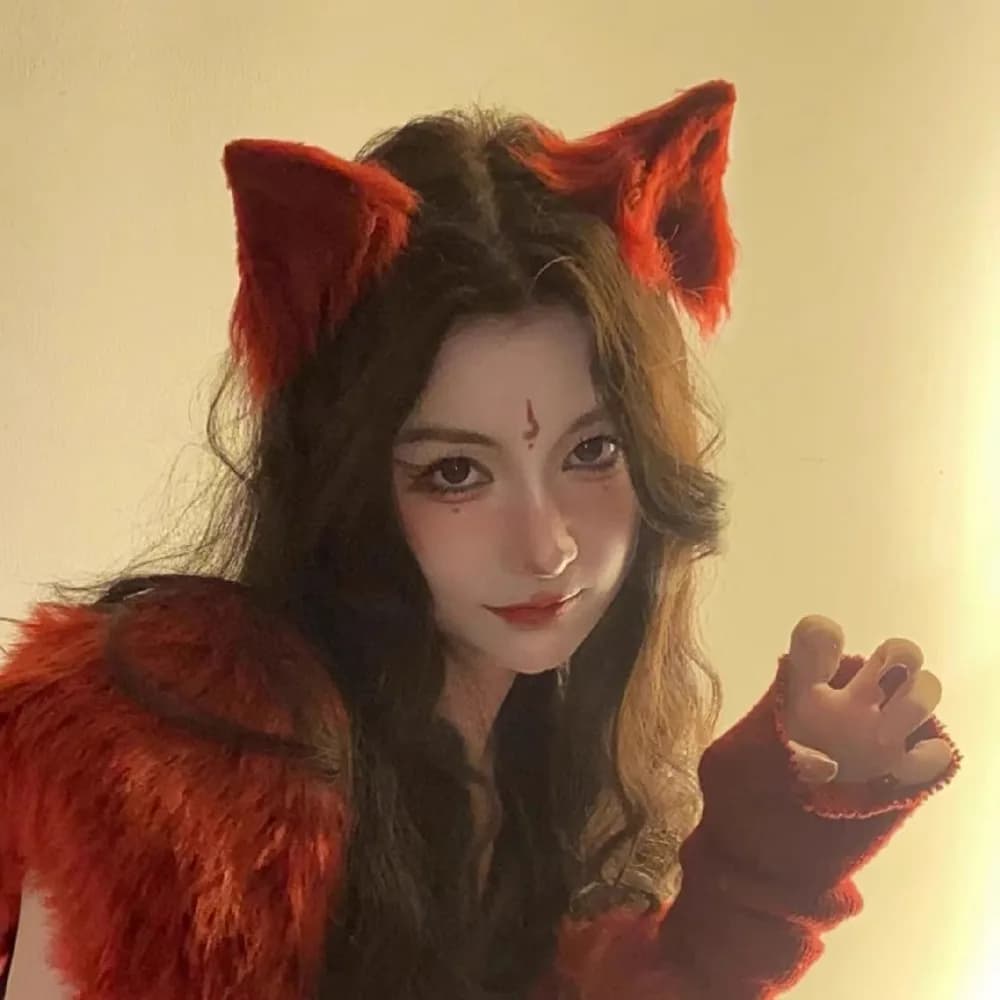 Serre-tête oreilles de chat pour femme, cosplay, oreilles d'animaux 3D, oreilles en peluche mignonne