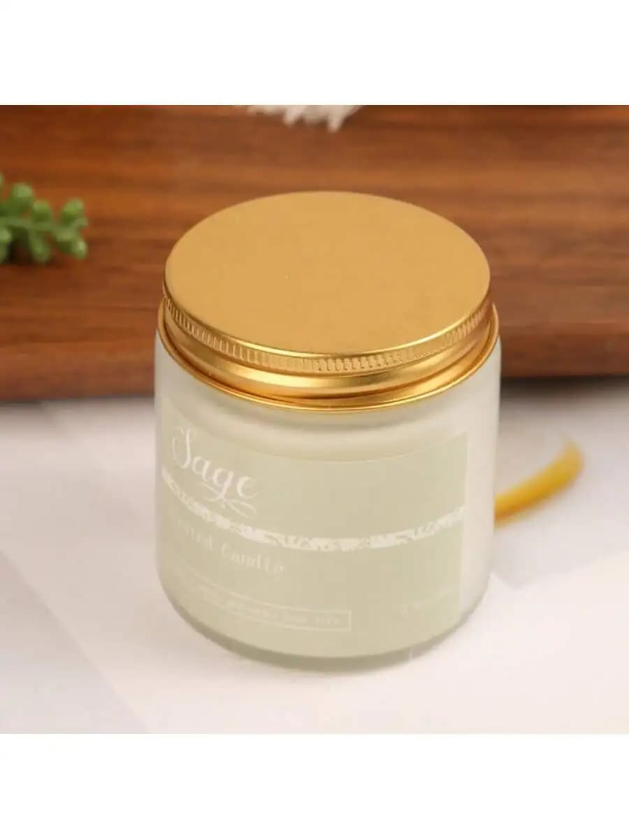 1 bougie parfumée en conserve, parfum longue durée, avec parfum d'huile essentielle, adaptée à la ch
