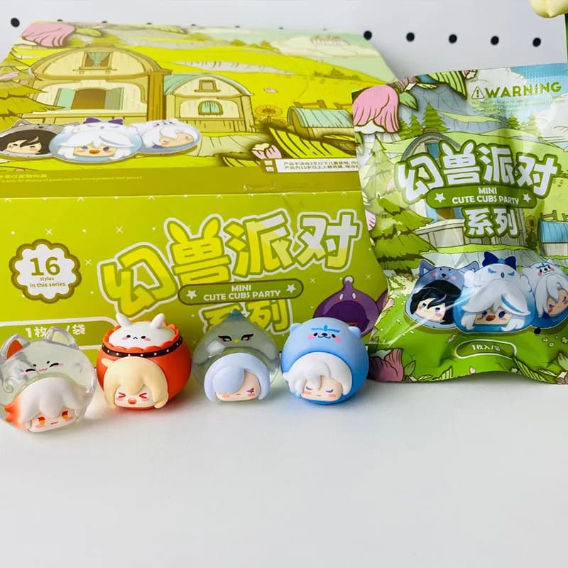 Figurine de collection Genshin Impact Inely Tain Series Nette CreMobMini, jouet pour enfant, cadeau 