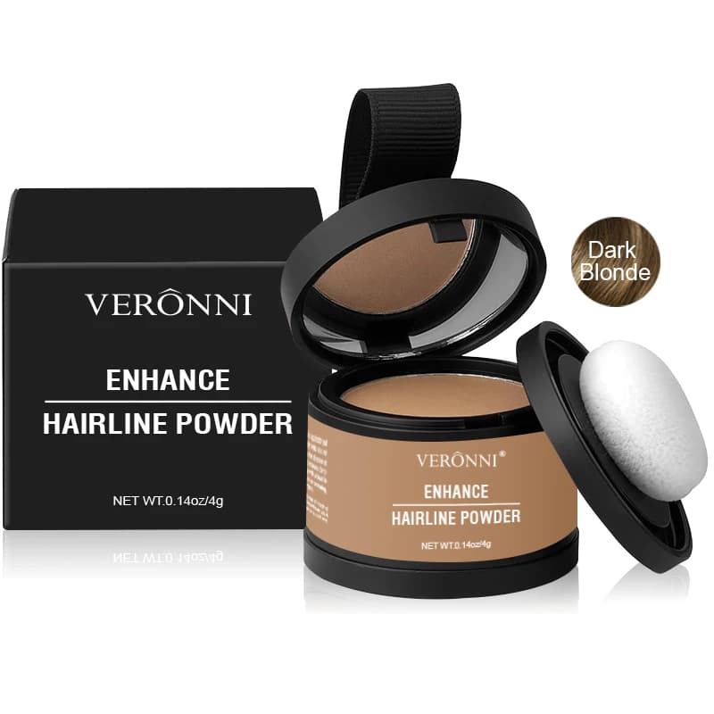 Poudre de ligne de cheveux imperméable instantanée naturelle, racine noire, correcteur d'ombre de dé