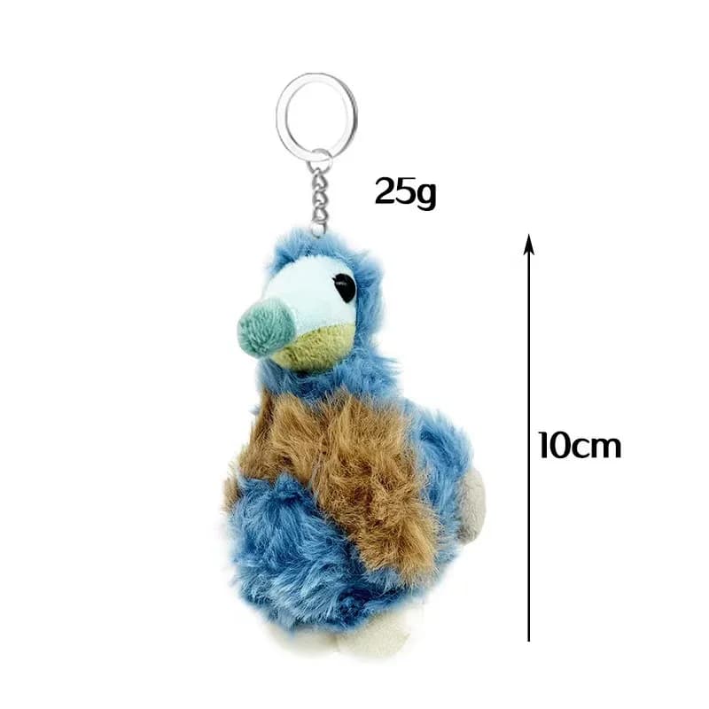 Mignon Dodo oiseau en peluche et porte-clés extrême Animal en peluche Ultra-doux moelleux mauricien 