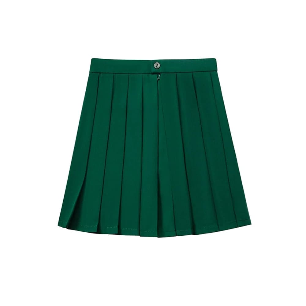 Jupes femmes taille haute hanche basique bureau dame a-ligne élégante Mini jupe mince tout-match déc
