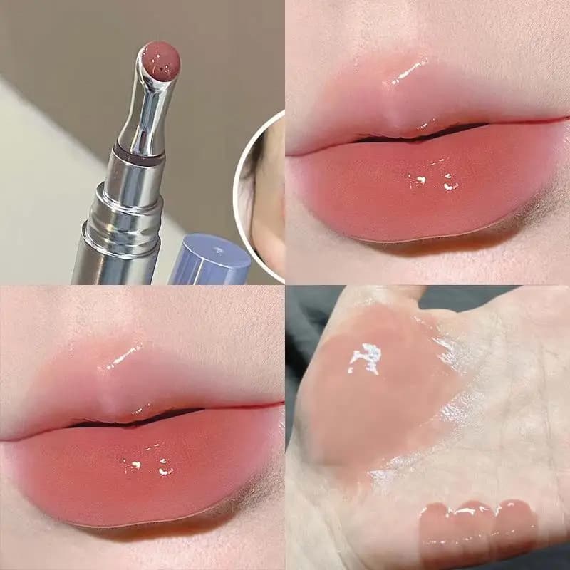 HERORANGE Brillant à lèvres hydratant longue durée, cosmétiques de soin pour toutes les peaux, cadea