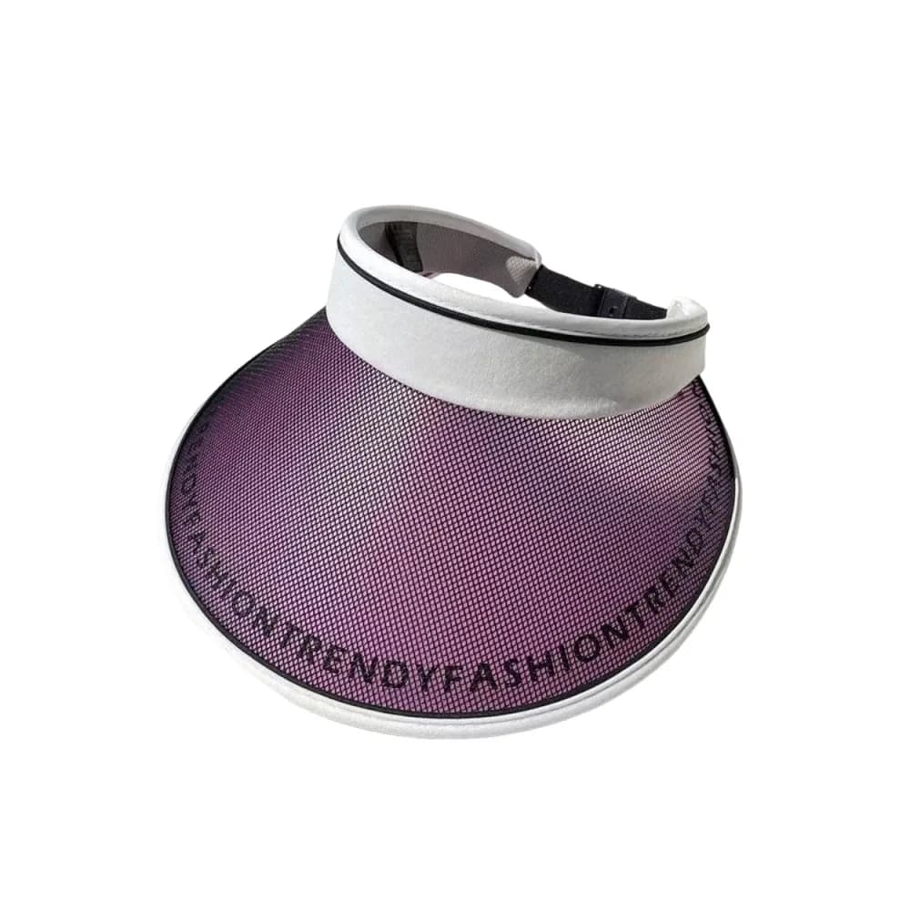Visière anti-UV légère à large bord pour femme, style coréen, respirante, protection solaire