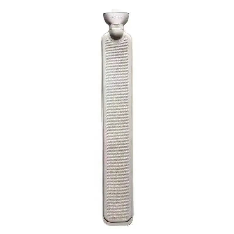 Bouteille d'eau chaude avec couvercle 1L peluche Super douce pour le cou et les épaules, dos, jambes