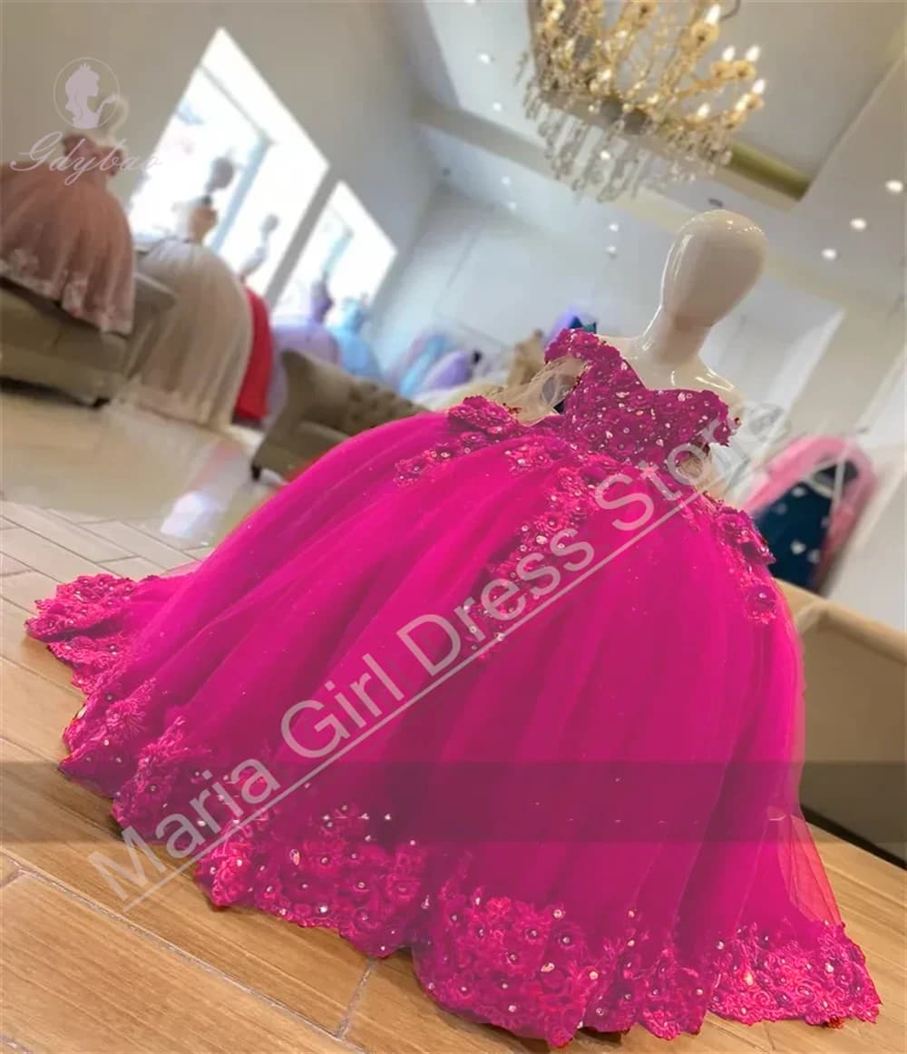 Robe à fleurs rouge pour filles, pour mariage, maille moelleuse, épaules nues, avec nœud, robe de co
