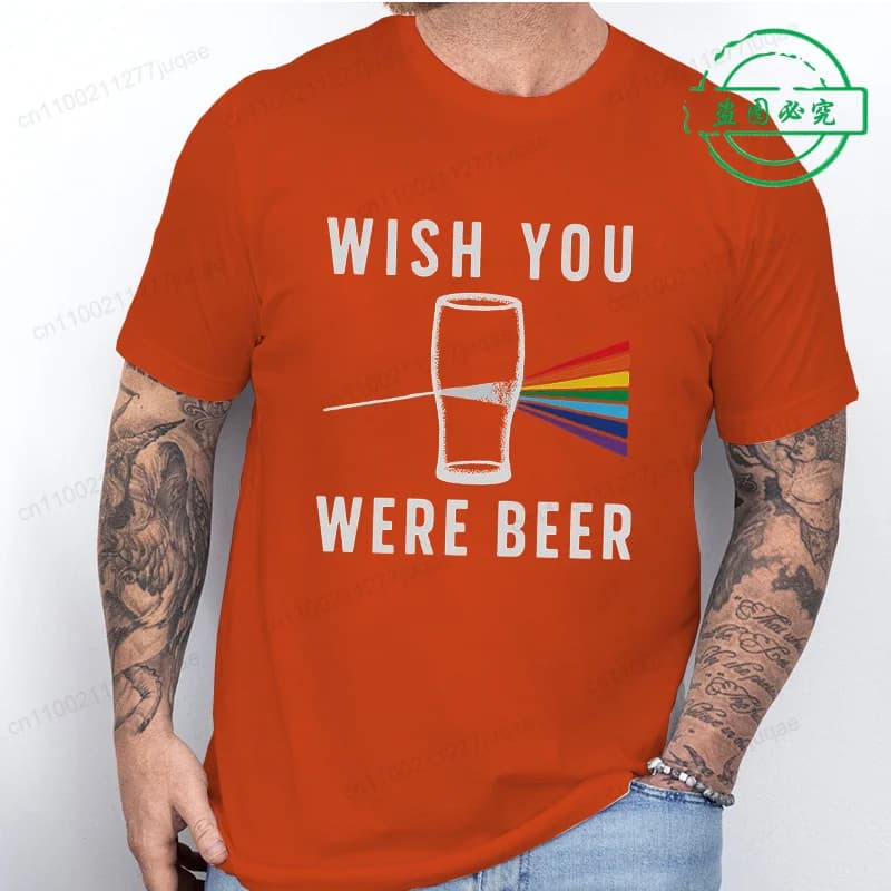 Drôle bière Meme t-shirts hauts bière Humor blague impression t-shirt hommes femmes mode été t-shirt