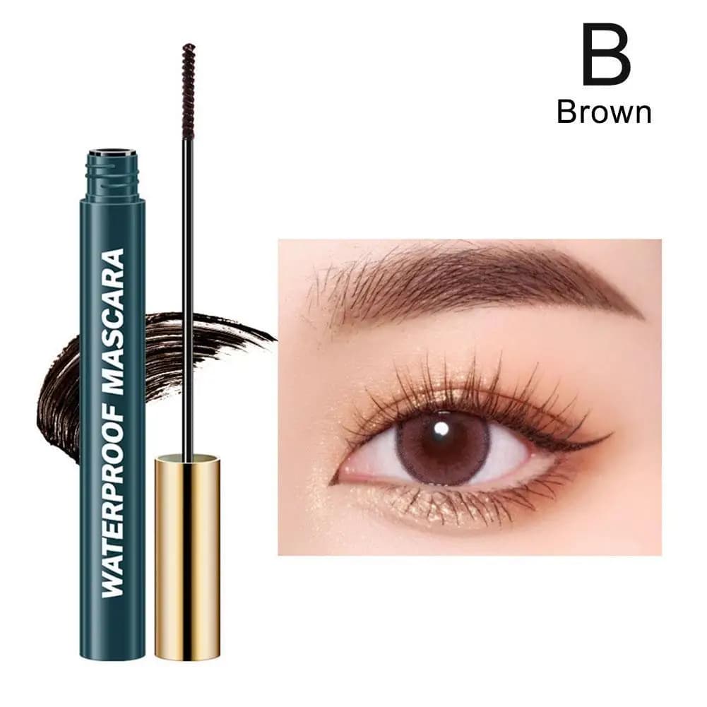 Mascara noir allongeant les cils, volume supplémentaire, ultra-fin, imperméable, recourbant, cils na