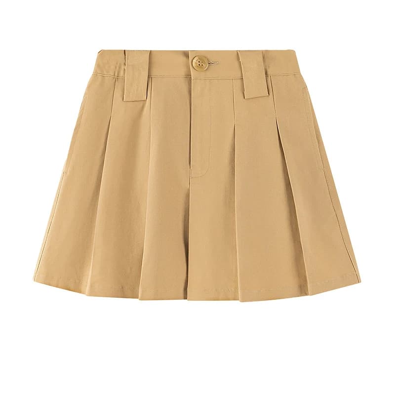 Uniforme preppy de style collège pour filles à l'école, jupe plissée ingente, vêtements élégants pou