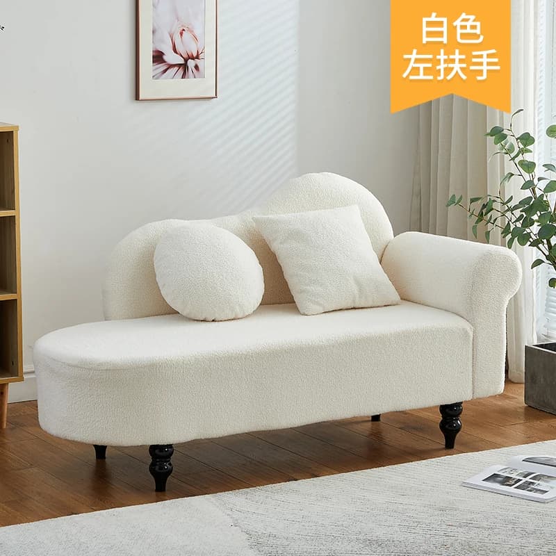 Mini canapé haut de gamme, petit appartement, Chaise longue de luxe légère, salon, balcon, chambre à
