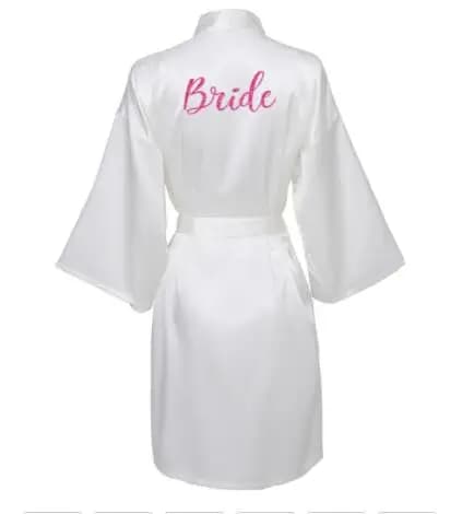 Robes en Satin de soie Robes de mariée de demoiselle d'honneur Robes de demoiselle d'honneur Robe lo