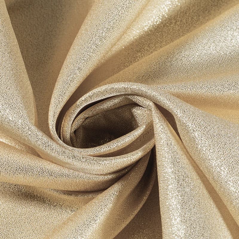 Tissu métallique de luxe à paillettes argentées et dorées, 3/5/10m, pour la couture de robes au mètr