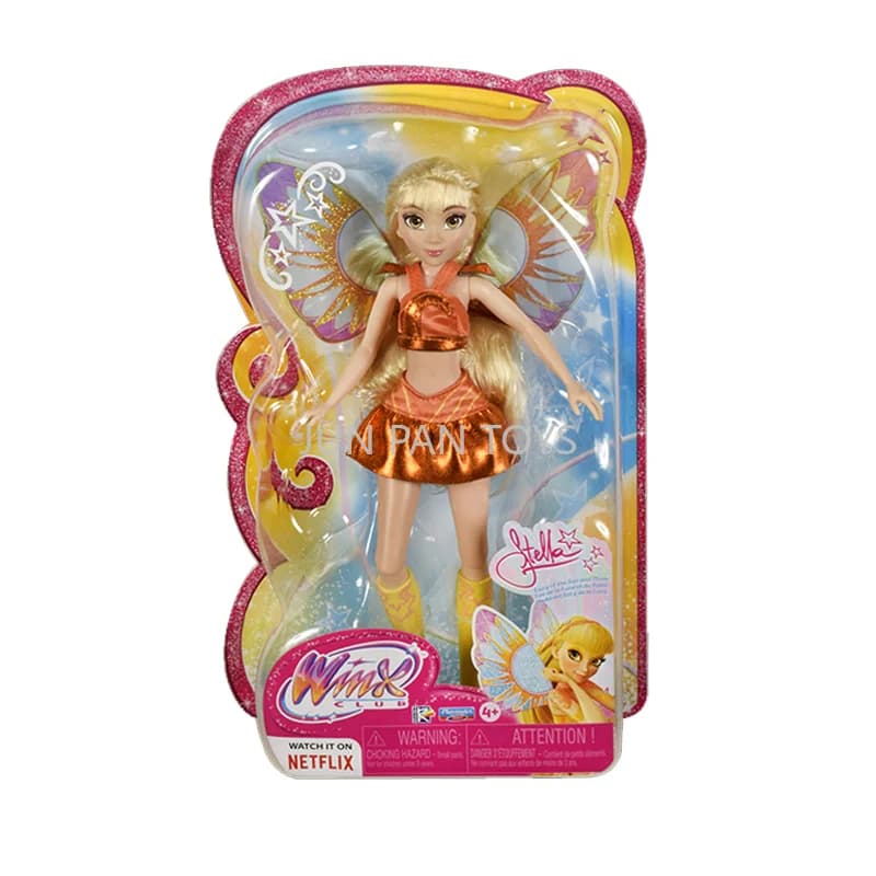 Nouvelles Poupées de Mode Winx Club 2025 – 6 Fées de 26,7 cm avec Ailes et Tenues Scintillantes – Jo