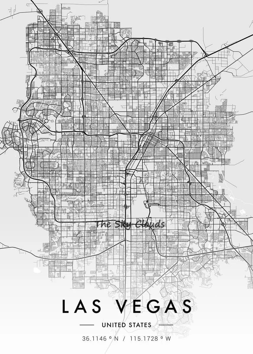 Carte de ville Paris New York toile peinture affiche HD imprimé noir et blanc carte mur Art photo sa