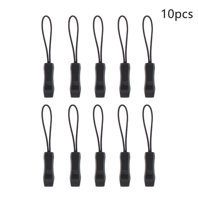 Camping Essential - Sifflet multifonctionnel double bande avec double tuyau et corde arrière.