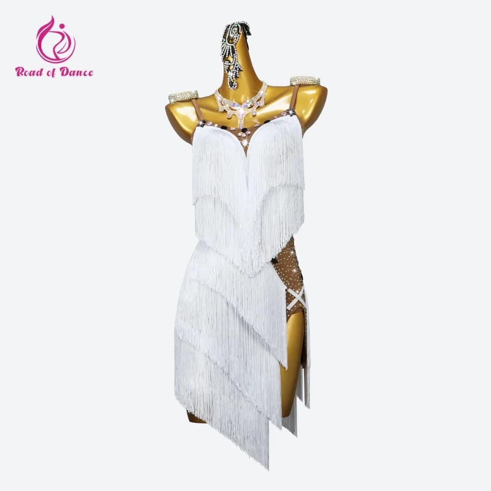 Jupe courte de bal à franges pour femmes, robes latines 2026, tenues de samba sexy pour filles, vête