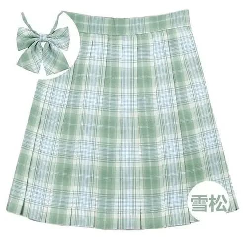 KOSAHIKI – uniforme scolaire pour filles, jupes plissées, 17 couleurs, taille haute, ligne a, jupe à