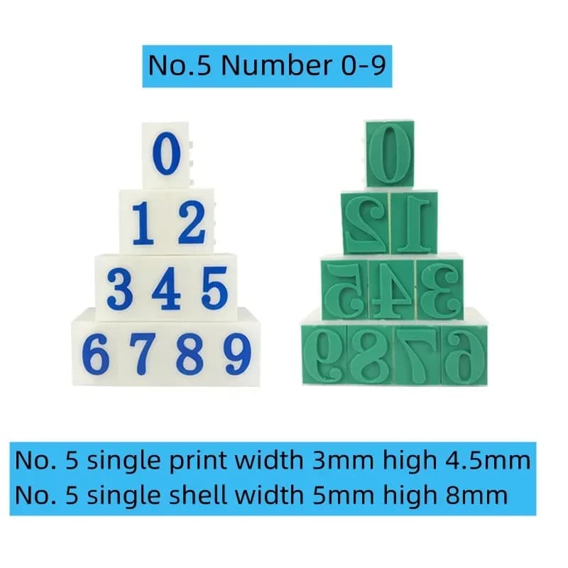 Timbre anglais avec lettres de A à Z, symbole numérique, pour Scrapbooking, combinaison d'alphabet, 