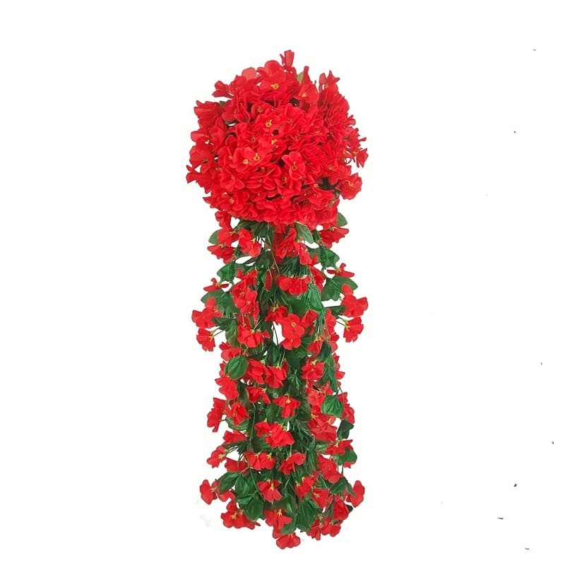 Fleurs artificielles longues Roses de vigne, décoration de maison, mariage, jardin extérieur, arc mu