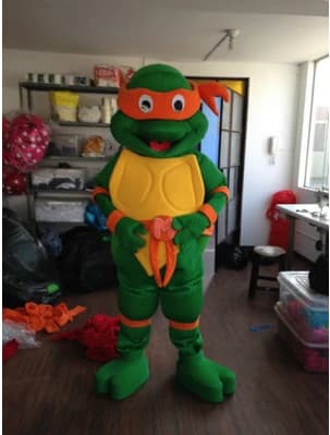Robe de noël tortue pour adulte, personnage d'halloween, accessoires complets, Costume de mascotte, 