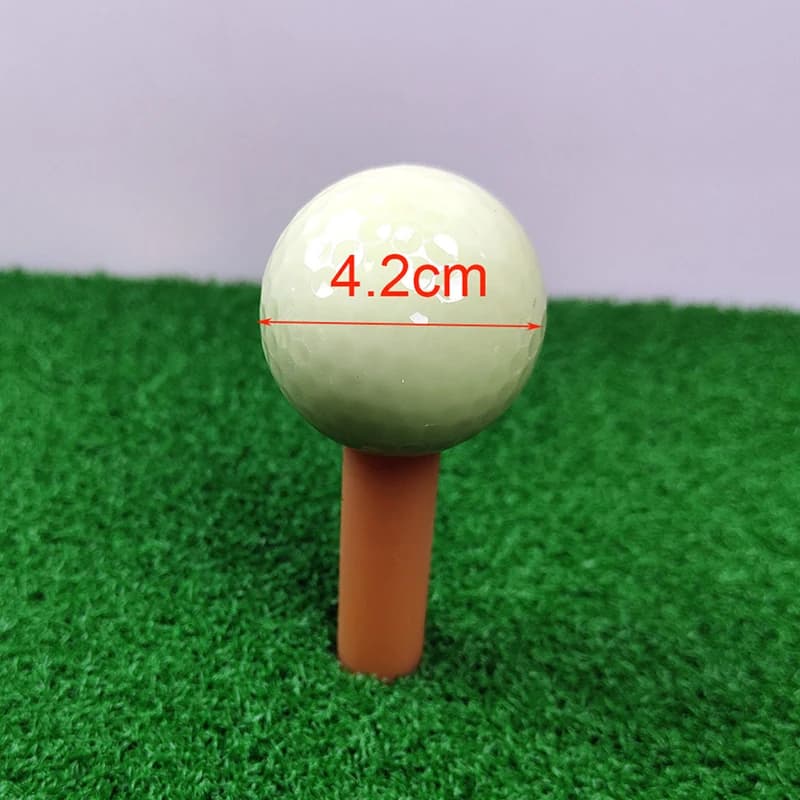 Balle de golf lumineuse, balle fluorescente qui brille dans la nuit, balle lumineuse longue durée, 1