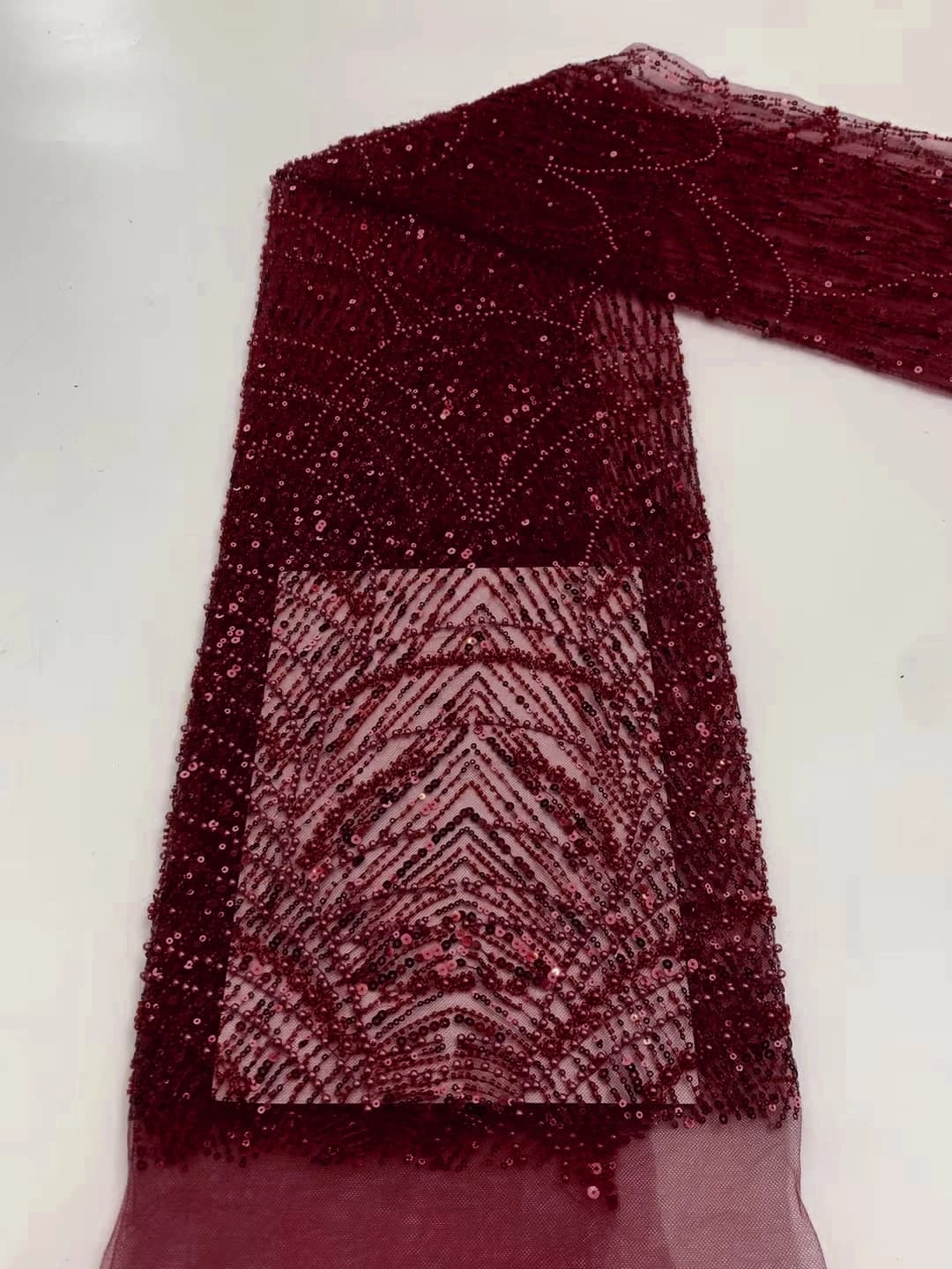 Robe de soirée trapèze rose élégante, épaules dénudées, avec perles, longue robe de luxe formelle po