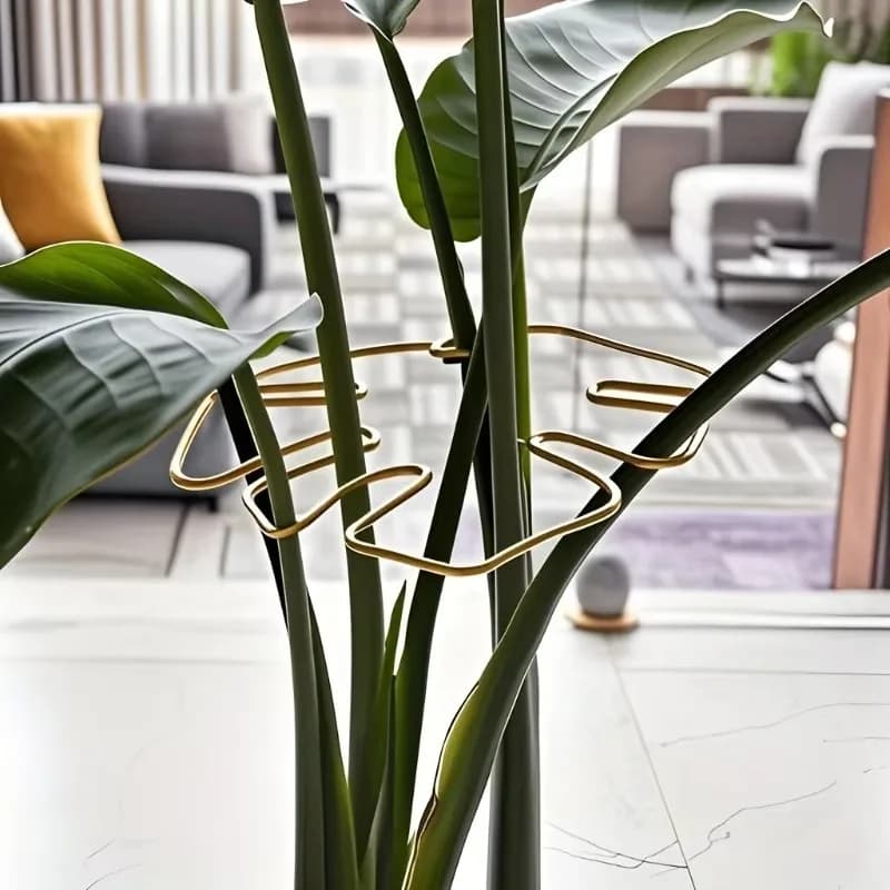 Grand cadre de Support pour plantes Monstera, tiges d'escalade robustes, stabilisateur de feuilles, 
