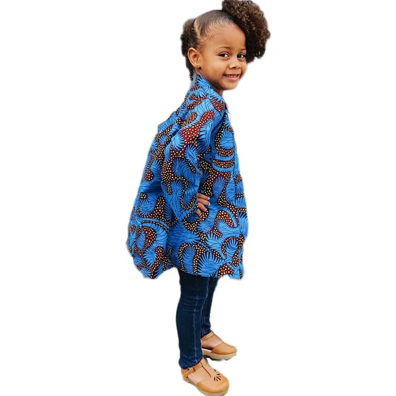 Robe africaine pour femmes, cardigan kimono à la mode, manteau traditionnel imprimé floral, jupe afr