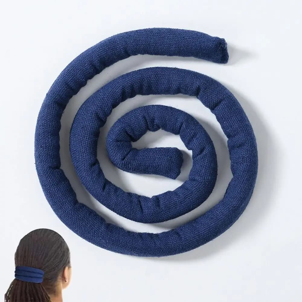 Accessoires pour cheveux pour femmes, porte-queue de cheval long, dreadlocks pliables, bande de chev