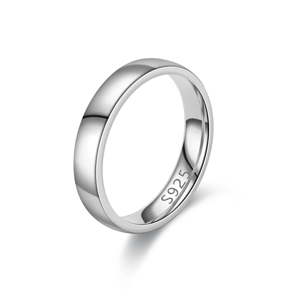 Bague plaquée or couleur mode femme Simple Couple bague de mariage bijoux de fiançailles cadeau