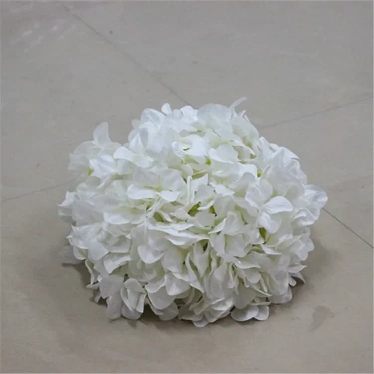 Grand Hortensia Artificiel Simple de 110cm, Ensemble de Fleurs pour Mariage, Décoration de la Maison