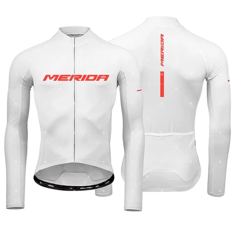 Merida été manches longues cyclisme Maillot protection UV ropa ciclismo course cyclisme vêtements Ma