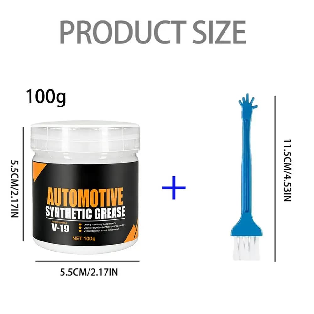 Graisse automobile 100g – Lubrifiant d'entretien pour véhicules, portes de voiture, freins, roues, c