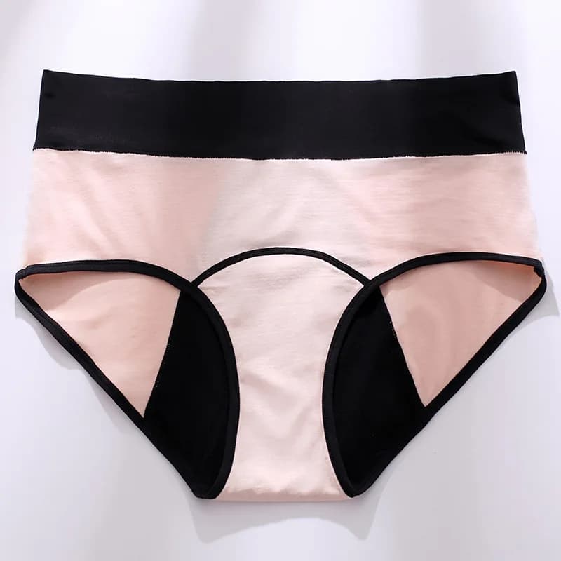 Culotte menstruelle femme caleçon physiologique pantalon triangulaire tante taille moyenne culotte p