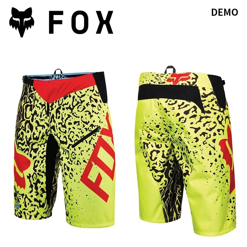 Short de cyclisme FOX RACING VTT – Pour l'équitation et la descente DH avec tissu fonctionnel durabl