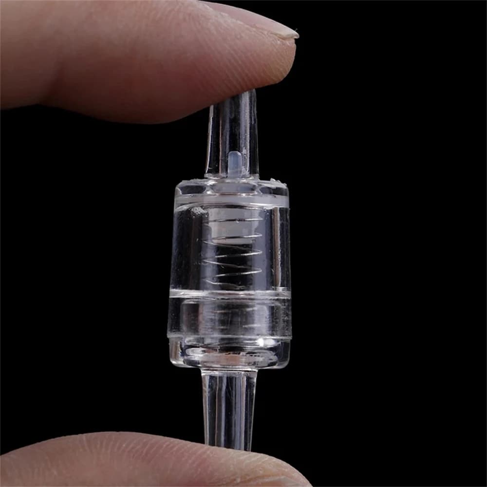 Clapet anti-retour en plastique pour gaz et eau, pour carburant, Air, liquide, 4mm / 6mm / 8mm / 12m
