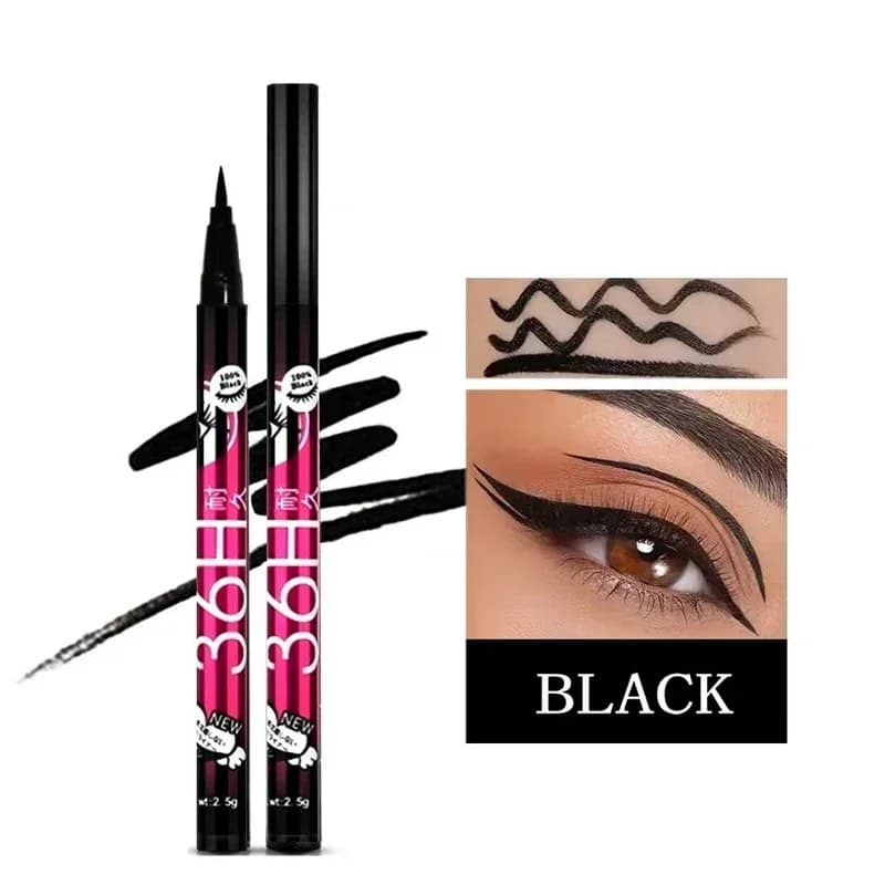Crayon Eyeliner noir imperméable et résistant à la sueur, stylo liquide longue durée et Non taché po