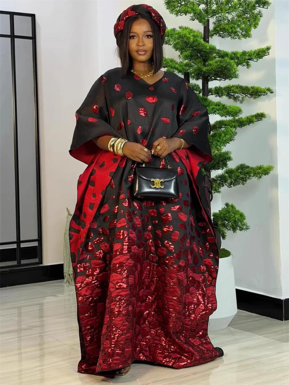 Robes longues de soirée de luxe pour femmes, vêtements africains Dashiki, élégantes robes amples Bou