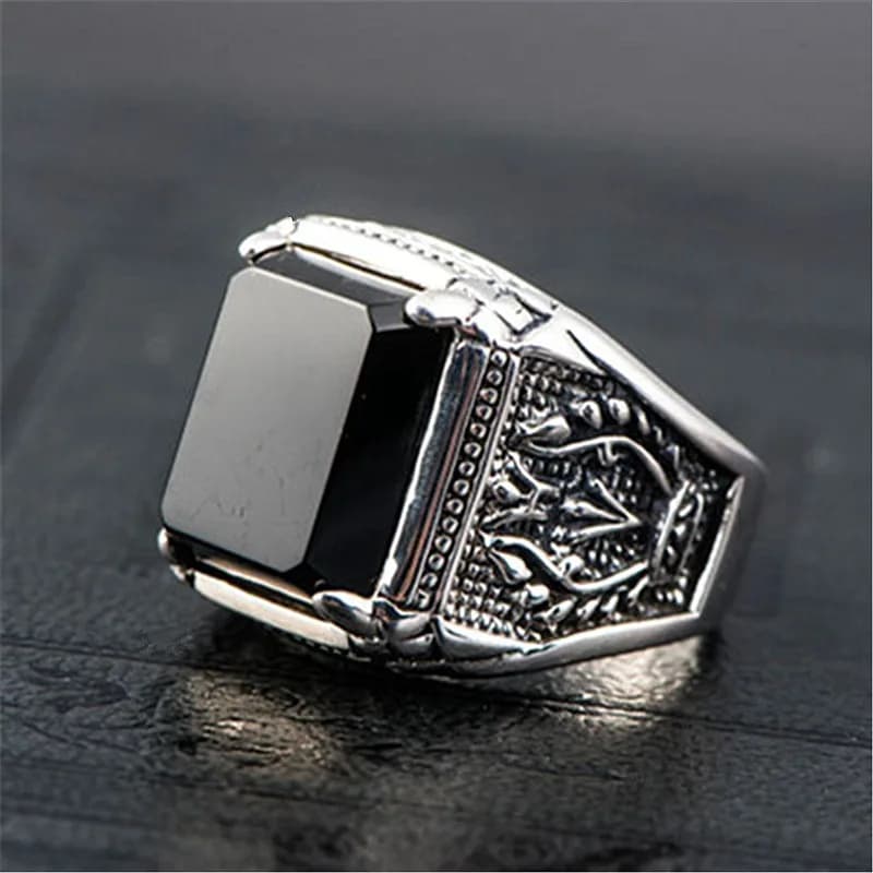 Bague vintage en argent sterling 925 pour homme et femme, magnifique bague de mode, bijoux de mariag