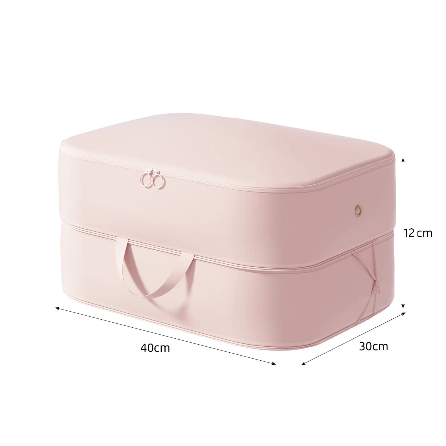 Sac de compression grande capacité pour doudoune, sac de voyage portable, organisateur de vêtements 